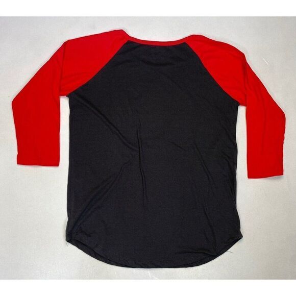 A Christmas Story Movie You'll Shoot Your Eye Out Raglan T-shirt Men XL Black - Picture 3 of 5